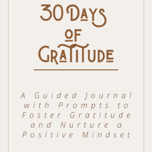 30 Days of Gratitude