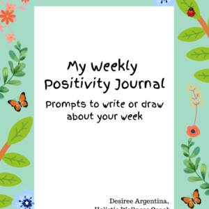 Weekly Positivity Journal for Kids