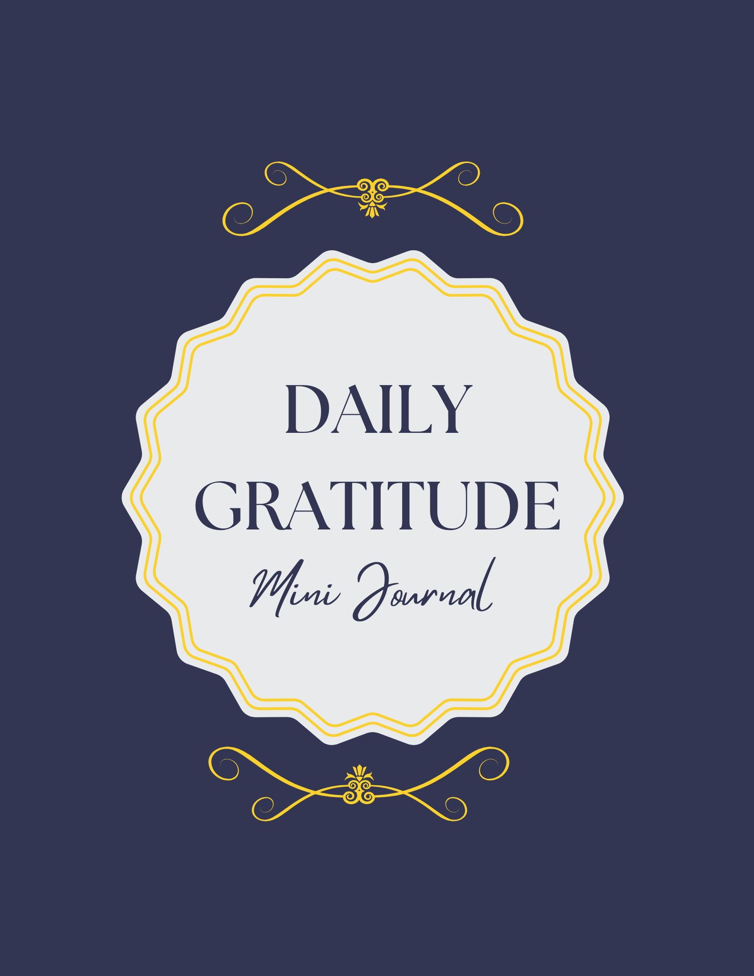 Mini Daily Gratitude Journal